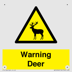 WV16940: Warning Deer