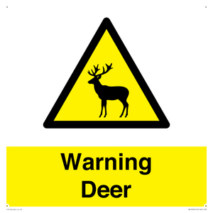 WV16940: Warning Deer