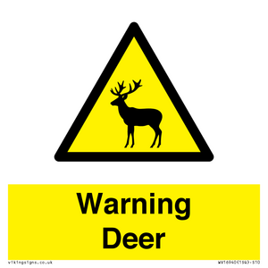 WV16940: Warning Deer
