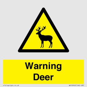 WV16940: Warning Deer