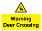 WV16942: Warning Deer Crossing