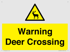 WV16942: Warning Deer Crossing