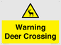 WV16942: Warning Deer Crossing
