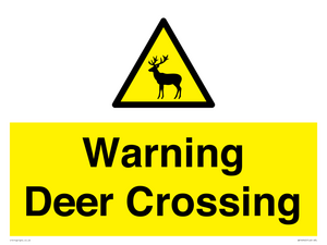 WV16942: Warning Deer Crossing