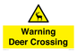 WV16942: Warning Deer Crossing