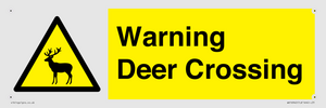 WV16942: Warning Deer Crossing