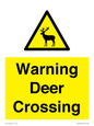 WV16942: Warning Deer Crossing