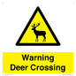 WV16942: Warning Deer Crossing
