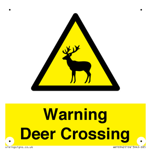 WV16942: Warning Deer Crossing