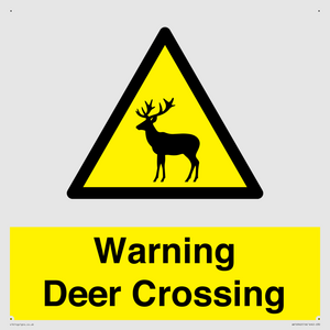 WV16942: Warning Deer Crossing