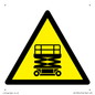 WV17054: Warning Scissor Lift Symbol