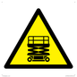 WV17054: Warning Scissor Lift Symbol