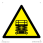 WV17054: Warning Scissor Lift Symbol