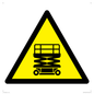 WV17054: Warning Scissor Lift Symbol