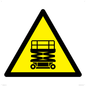 WV17054: Warning Scissor Lift Symbol