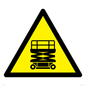WV17054: Warning Scissor Lift Symbol