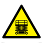 WV17054: Warning Scissor Lift Symbol