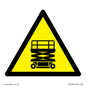 WV17054: Warning Scissor Lift Symbol