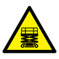 WV17054: Warning Scissor Lift Symbol