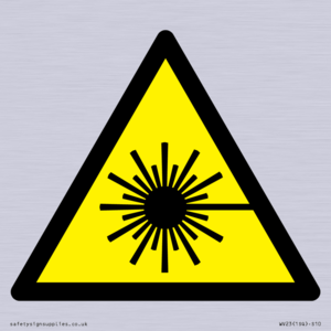 WV23: laser hazard warning symbol only