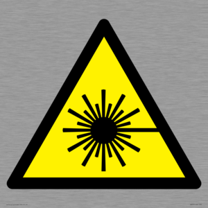 WV23: laser hazard warning symbol only