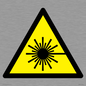 WV23: laser hazard warning symbol only