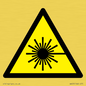 WV23: laser hazard warning symbol only