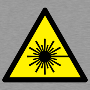 WV23: laser hazard warning symbol only