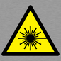 WV23: laser hazard warning symbol only