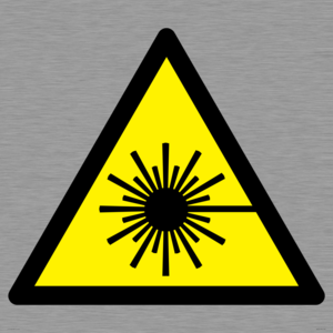 WV23: laser hazard warning symbol only