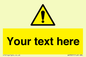 WV3001: Custom warning safety sign