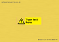 WV3001: Custom warning safety sign