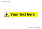 WV3001: Custom warning safety sign