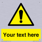 WV3001: Custom warning safety sign