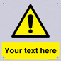 WV3001: Custom warning safety sign