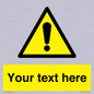 WV3001: Custom warning safety sign
