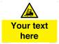 WV3015: Custom Forklift Truck Warning
