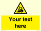 WV3015: Custom Forklift Truck Warning