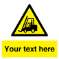 WV3015: Custom Forklift Truck Warning
