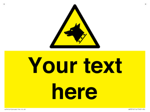 WV3016: Custom Warning: Guard dog