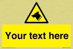 WV3016: Custom Warning: Guard dog