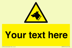 WV3016: Custom Warning: Guard dog