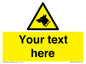 WV3016: Custom Warning: Guard dog