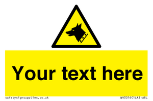 WV3016: Custom Warning: Guard dog