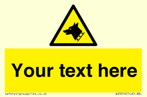 WV3016: Custom Warning: Guard dog