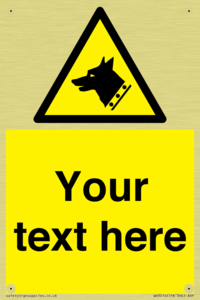 WV3016: Custom Warning: Guard dog
