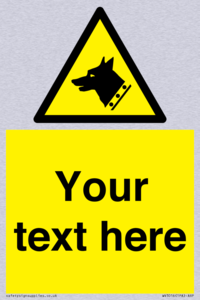 WV3016: Custom Warning: Guard dog