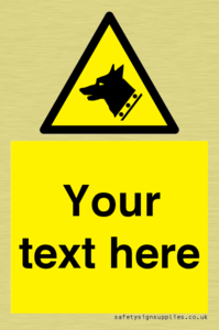 WV3016: Custom Warning: Guard dog