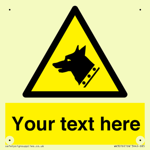 WV3016: Custom Warning: Guard dog