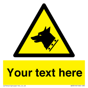 WV3016: Custom Warning: Guard dog